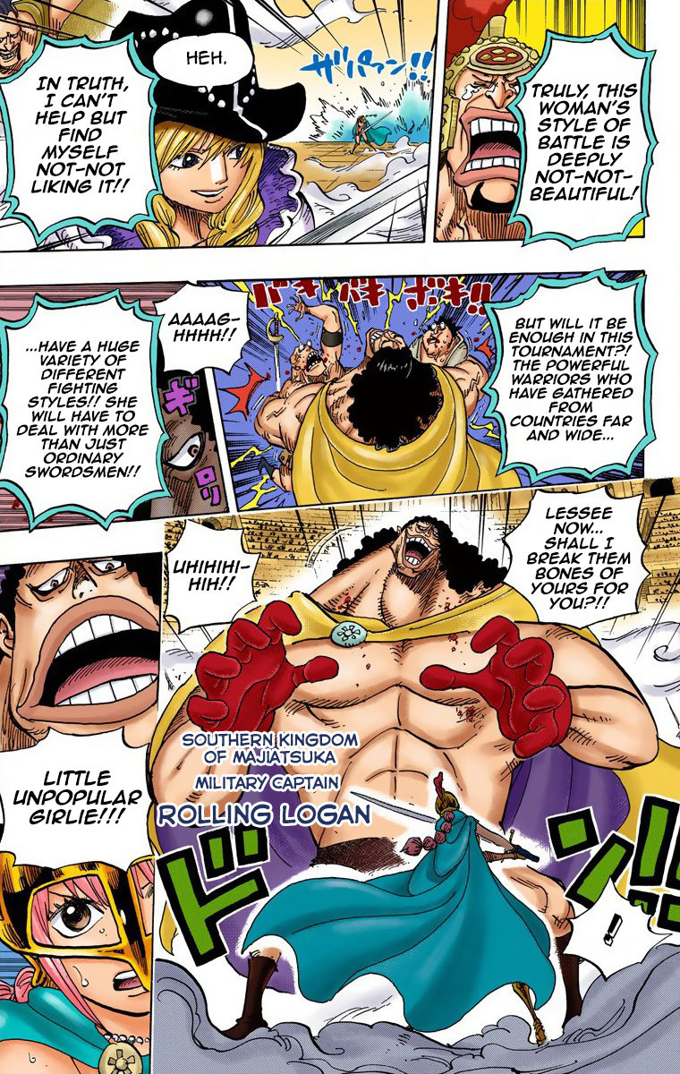 One Piece - Digital Colored Comics Chapter 725 13